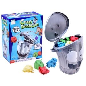 carzy trash can