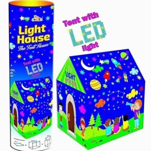 led light tent house