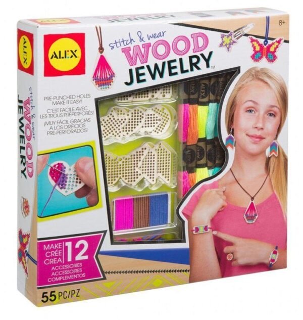 Wooden jewellery