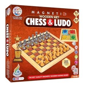 WOODEN CHESS LUDO